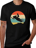 Vintage Snowmobile T-Shirt - Retro Style Rider Tee product image 1