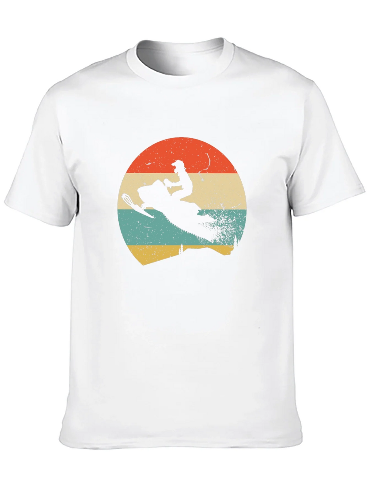 Vintage Snowmobile T-Shirt - Retro Style Rider Tee product image 9