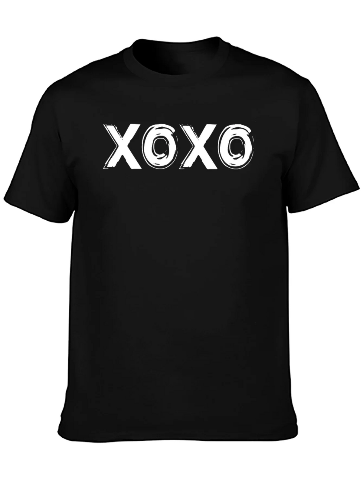 XOXO Graphic Tee - Casual Black Cotton T-Shirt product image 3