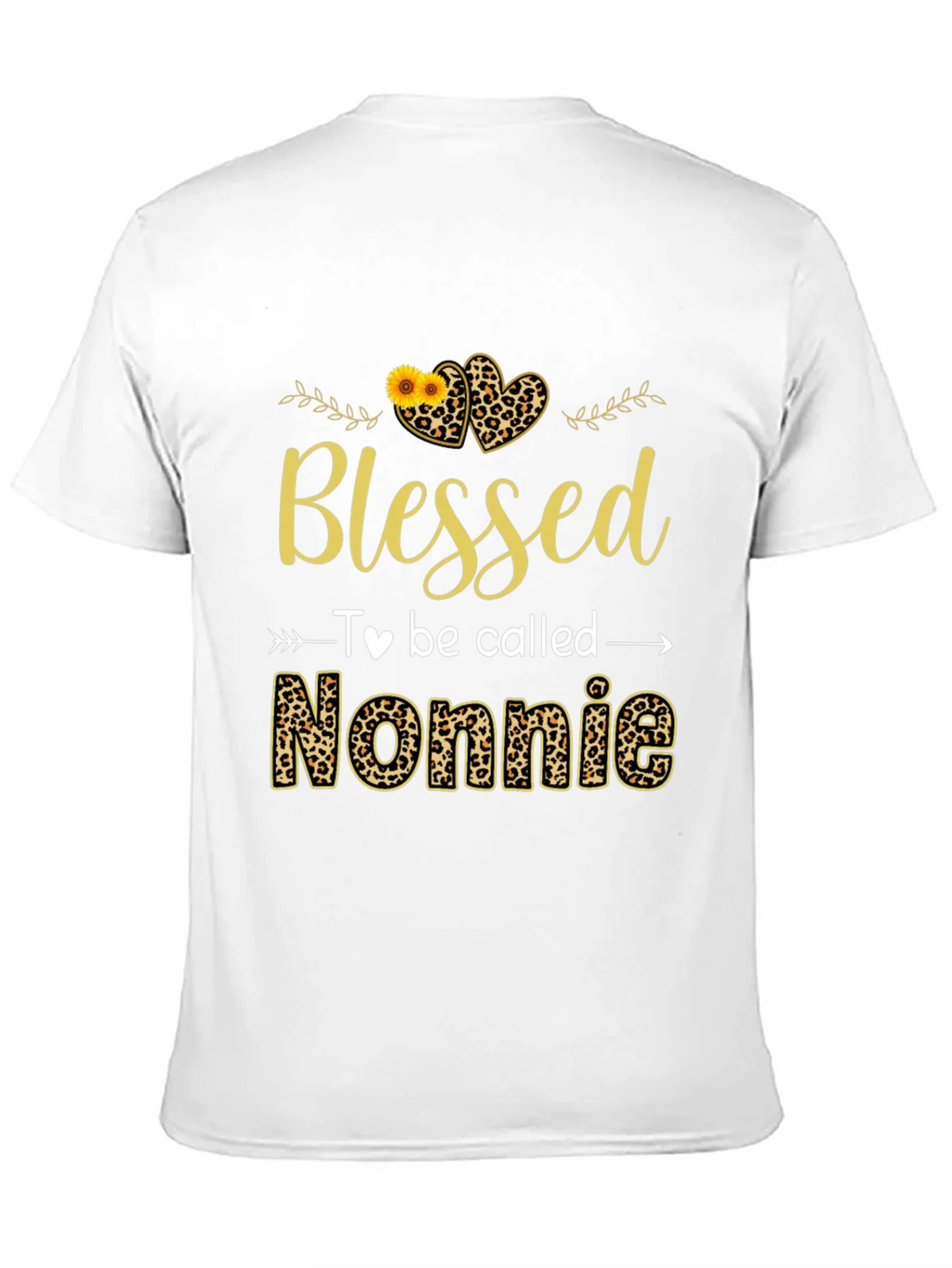 Blessed Nonnie Leopard Print Graphic Tee product image 10