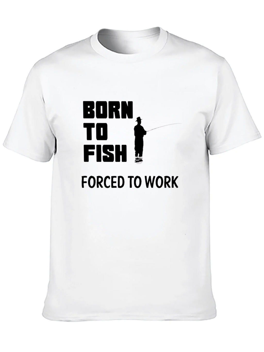 Born to Fish Black Graphic Tee product image 9