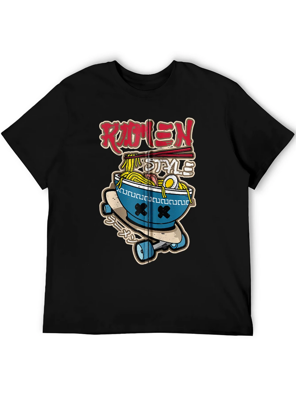 Ramen Skate T-Shirt - Edgy Japanese Style product image 2