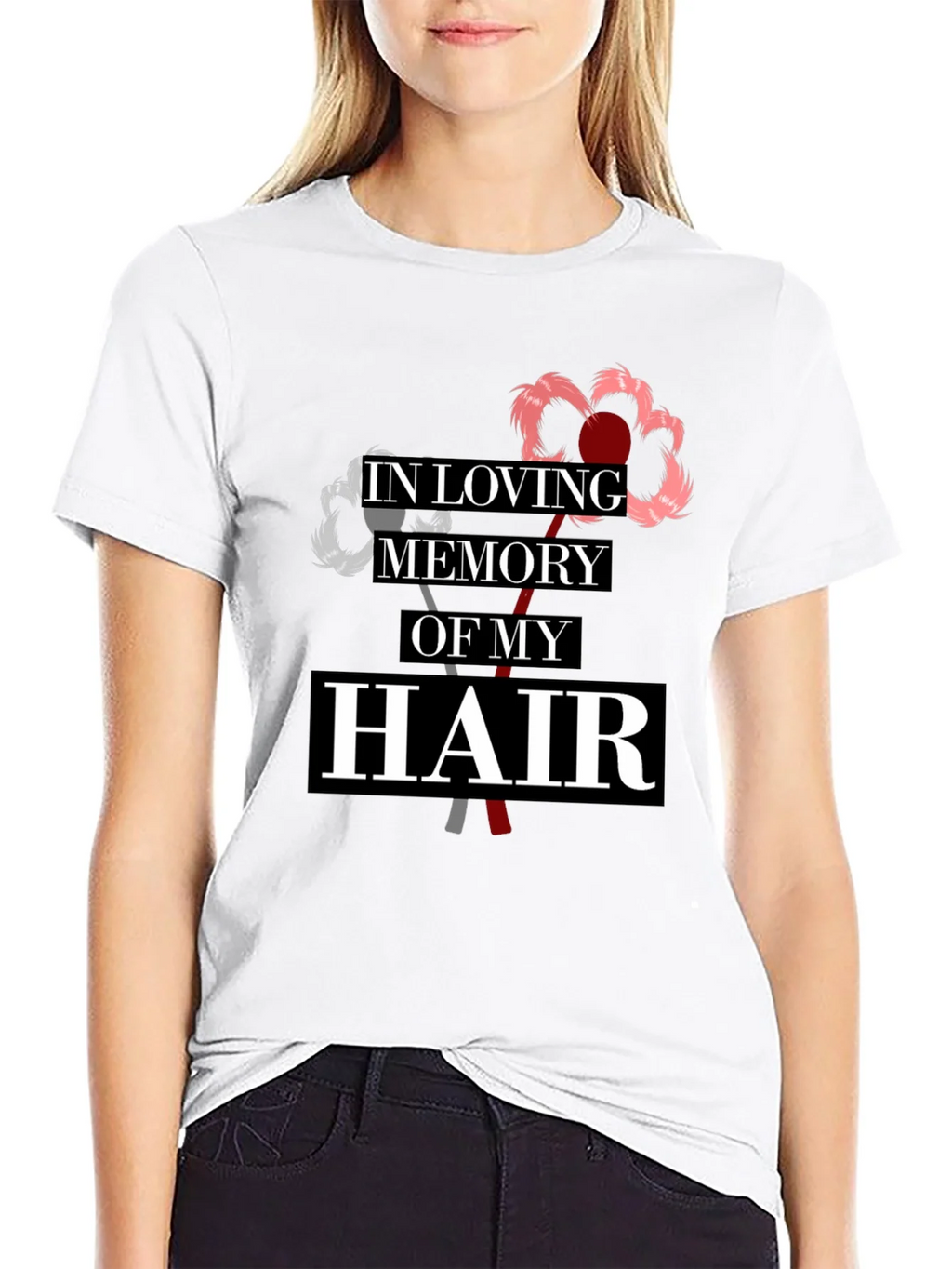 In Loving Memory Of My Hair T-Shirt product image 8