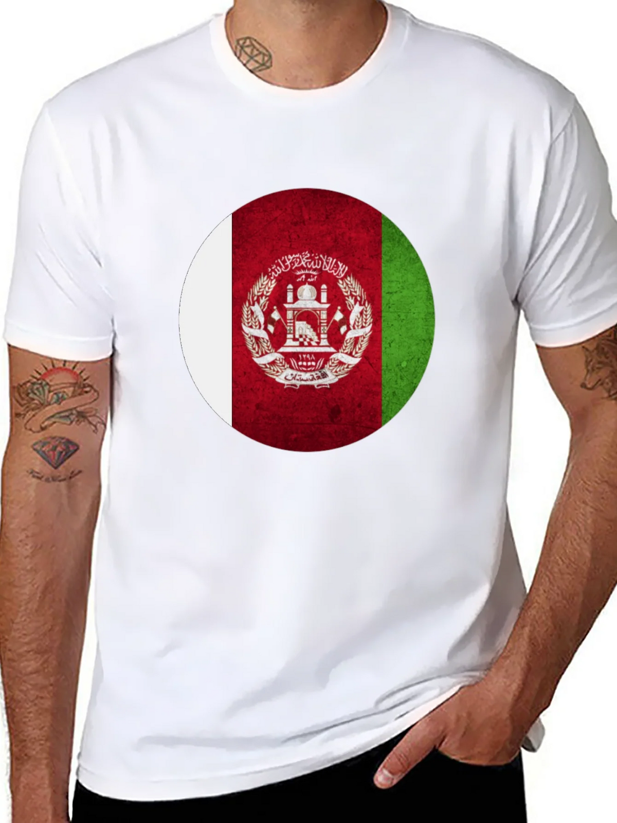 Afghanistan Flag T-Shirt - Patriotic Pride Tee product image 7