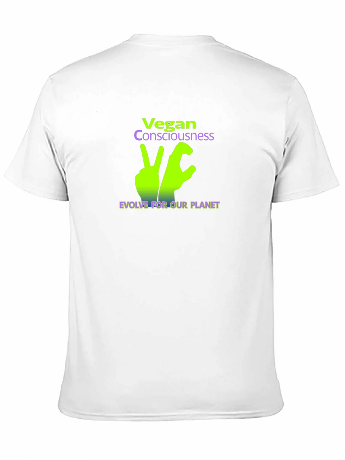 Vegan Consciousness T-Shirt - Evolve For Our Planet product image 10