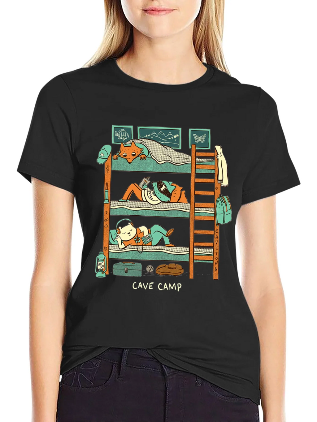 Cave Camp Graphic T-Shirt product image 2