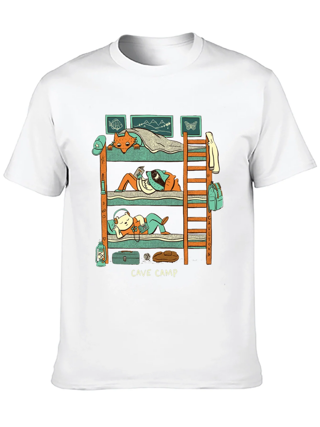 Cave Camp Graphic T-Shirt product image 9