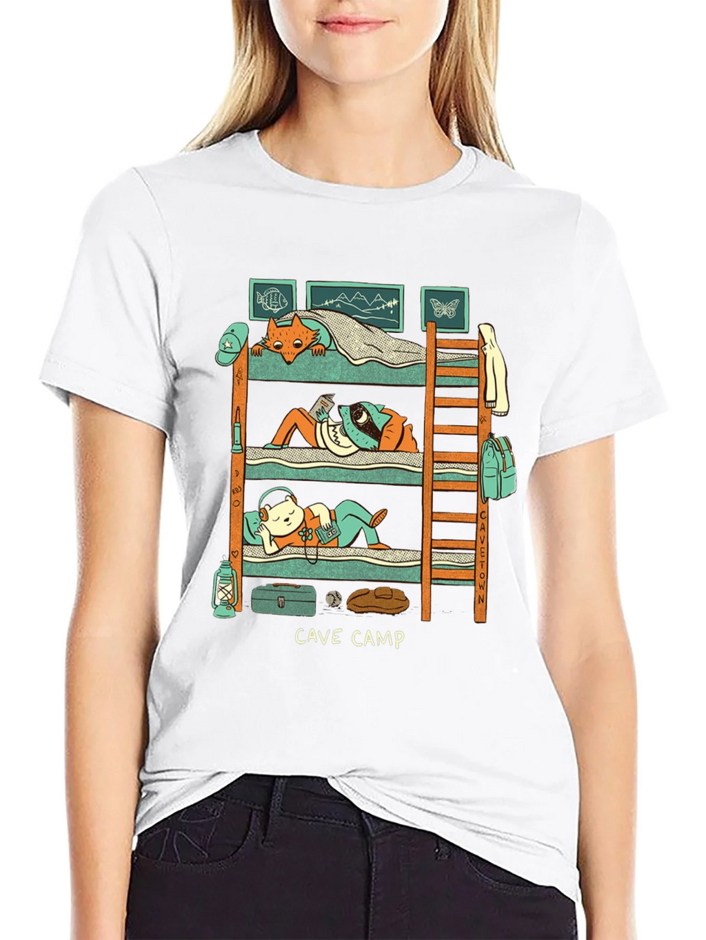 Cave Camp Graphic T-Shirt product image 8