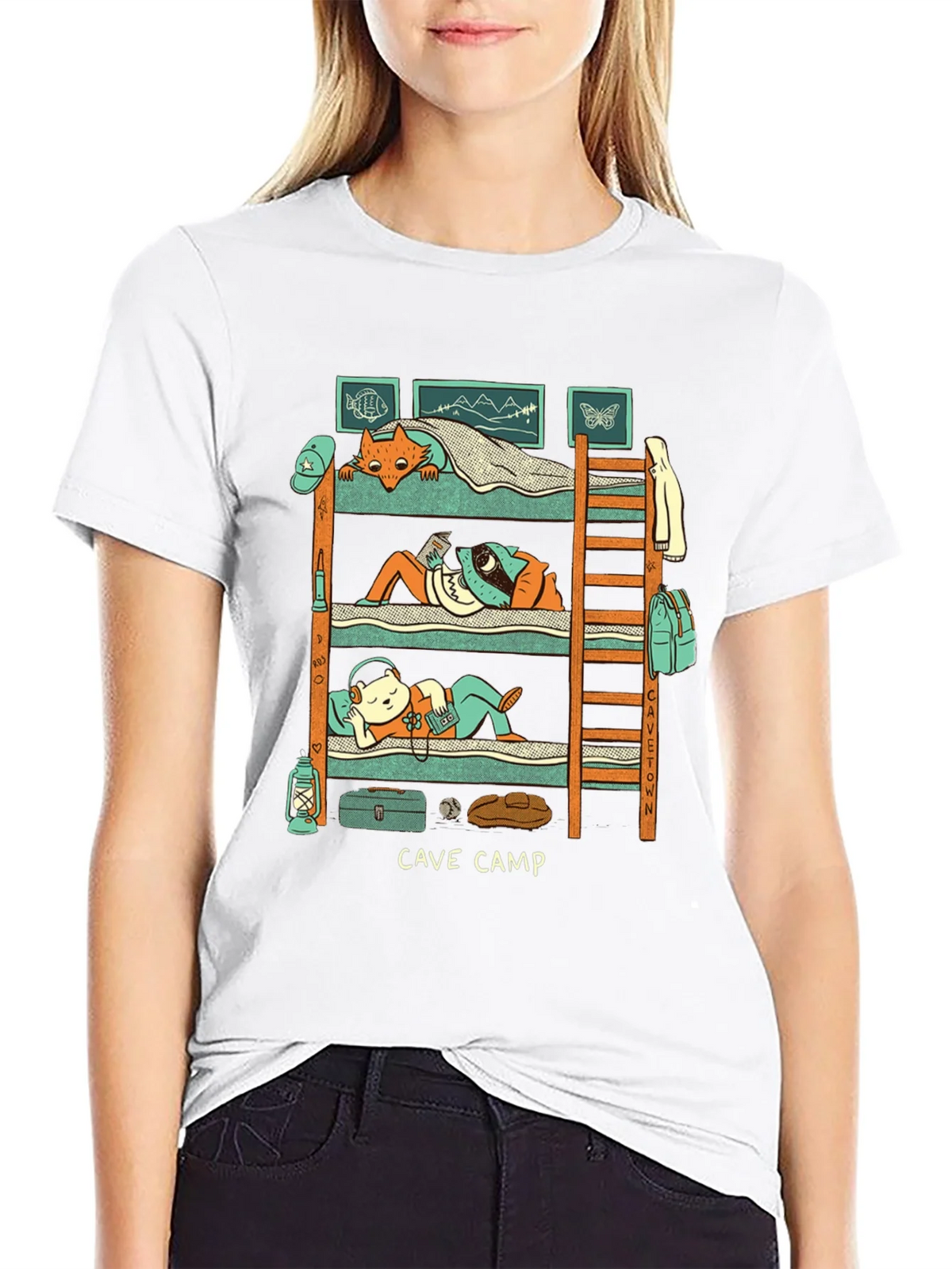 Cave Camp Graphic T-Shirt product image 8