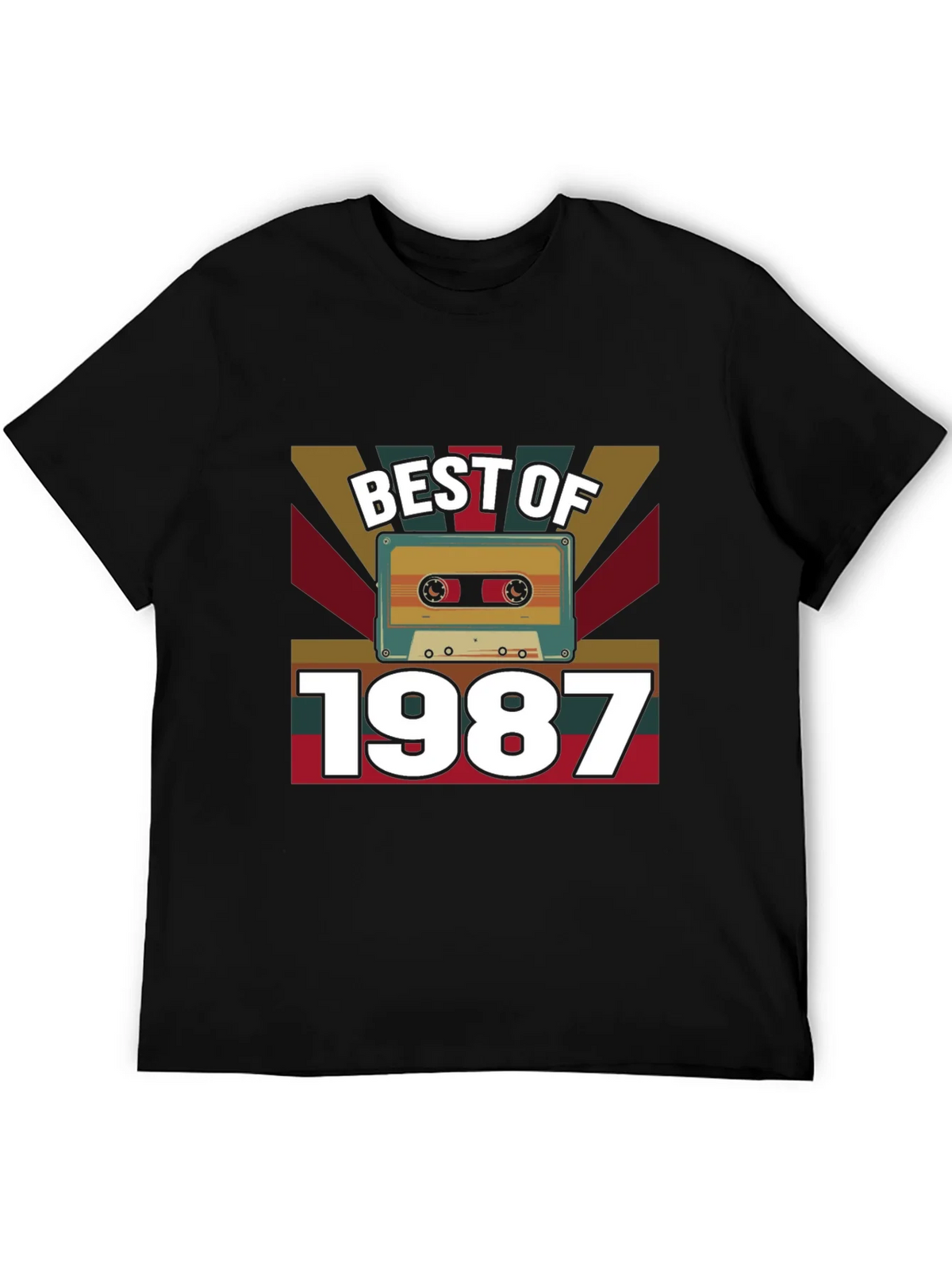 Best of 1987 Cassette Tape Graphic Tee product image 5