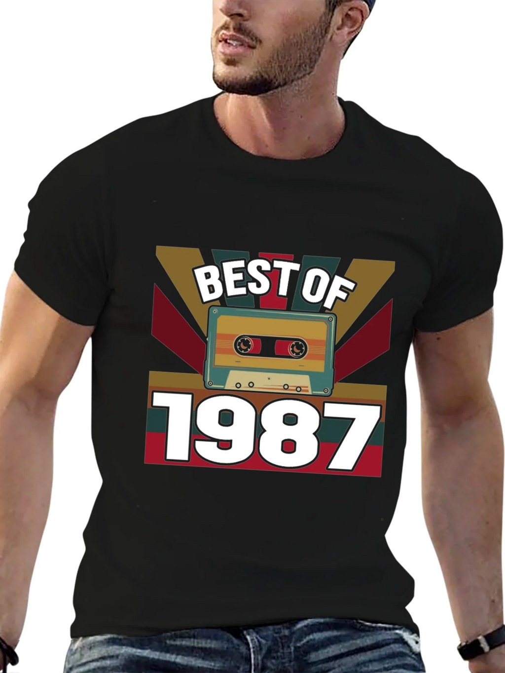 Best of 1987 Cassette Tape Graphic Tee product image 6