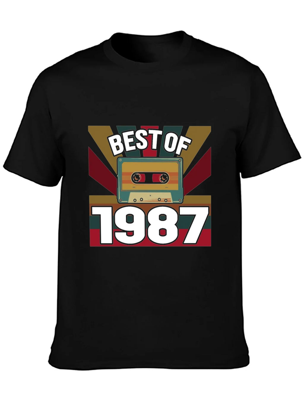 Best of 1987 Cassette Tape Graphic Tee product image 3