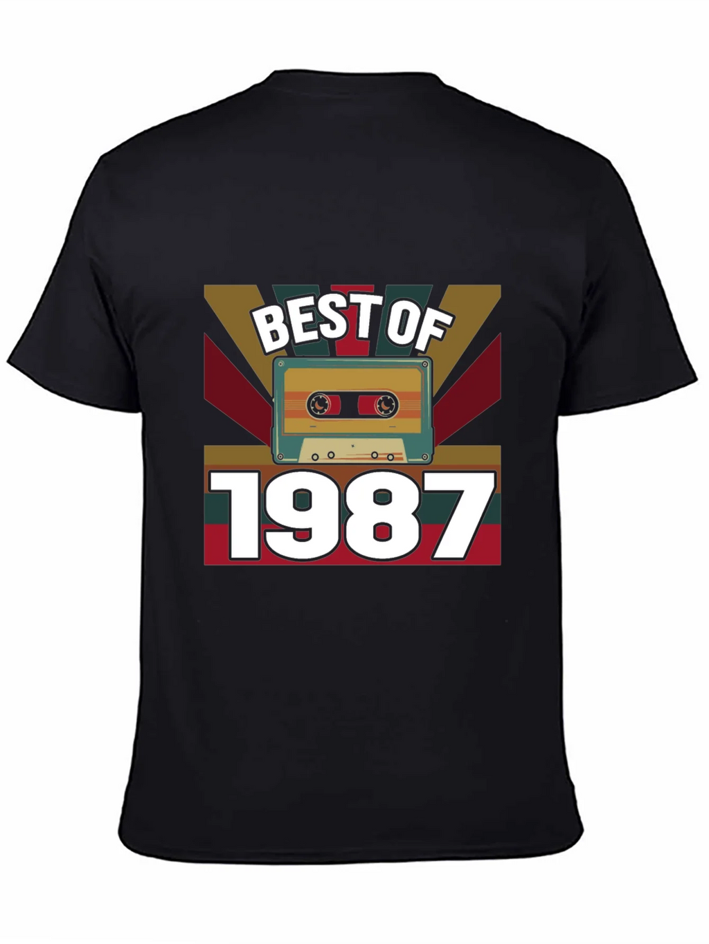 Best of 1987 Cassette Tape Graphic Tee product image 4