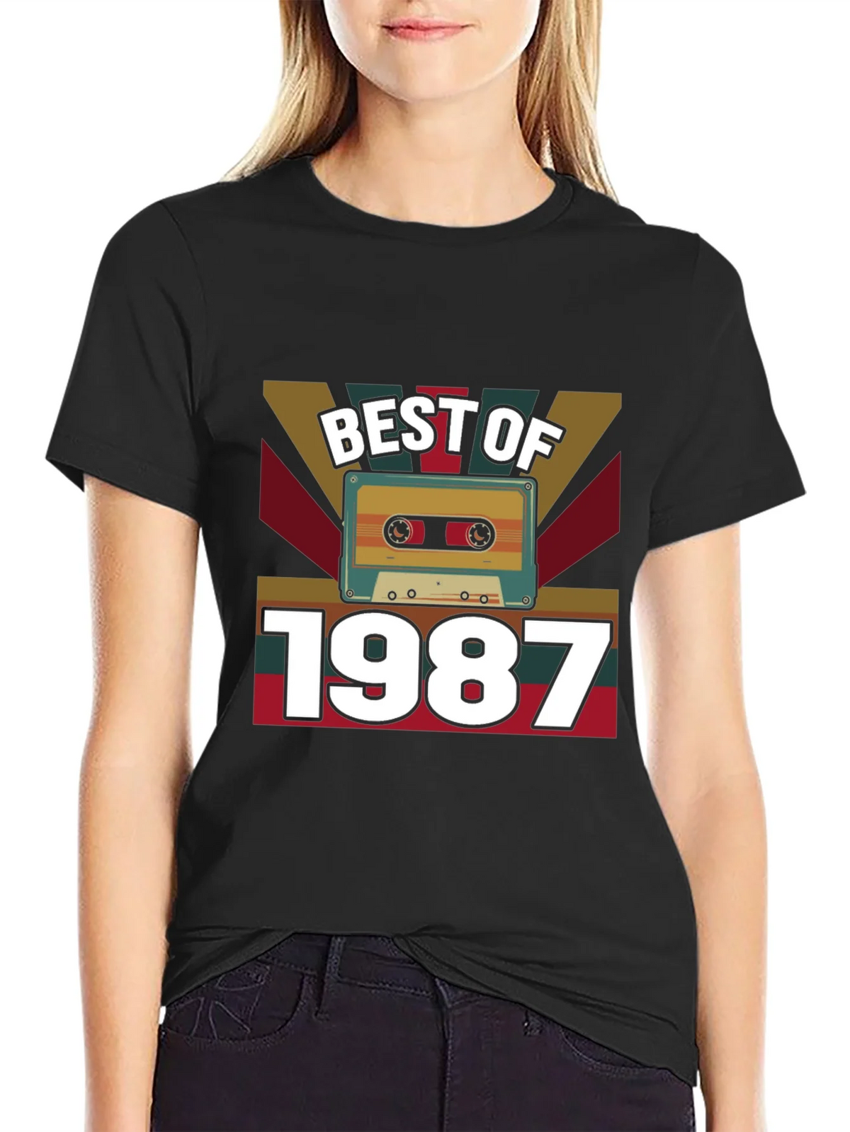 Best of 1987 Cassette Tape Graphic Tee product image 2