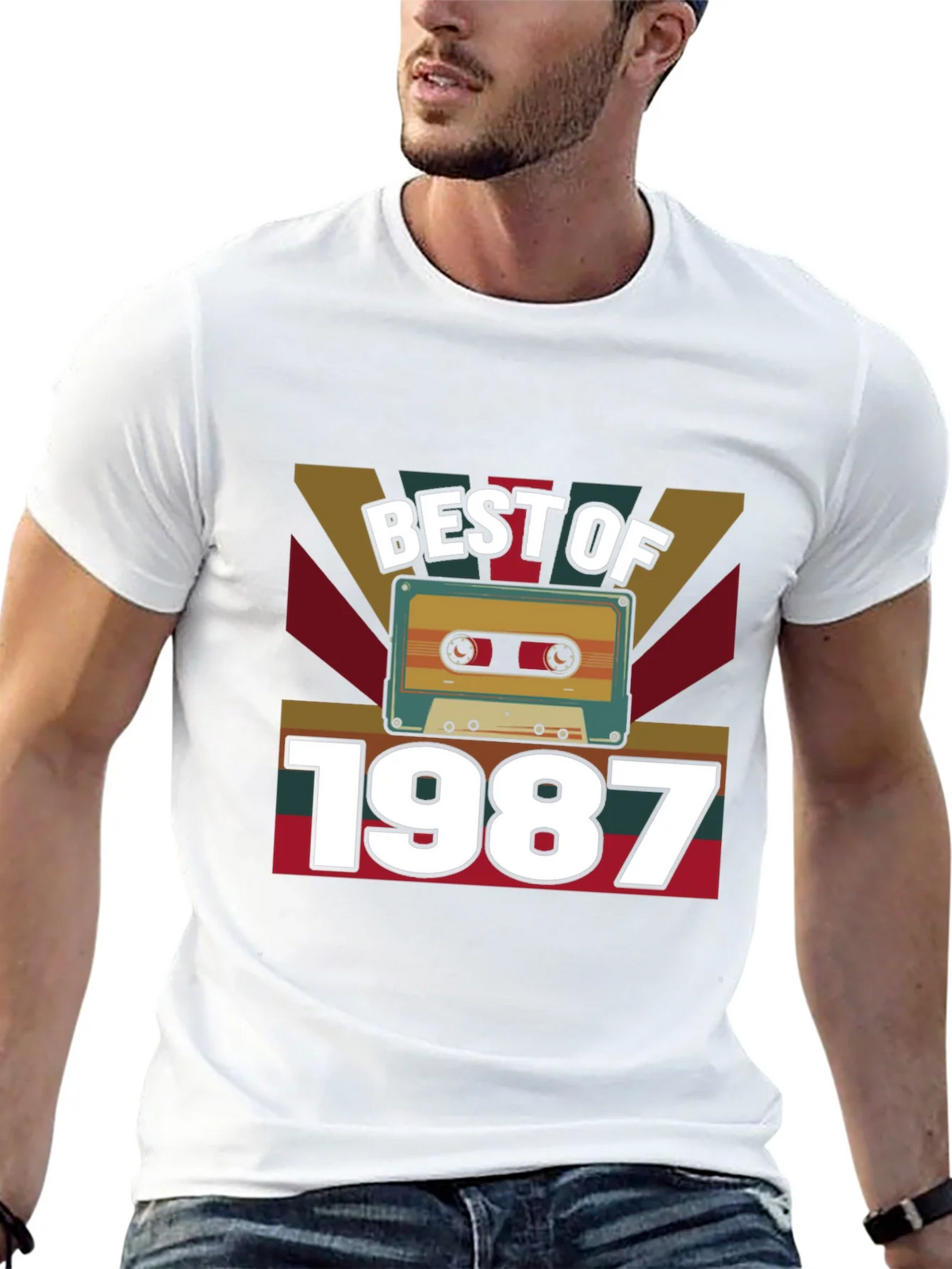 Best of 1987 Cassette Tape Graphic Tee product image 12