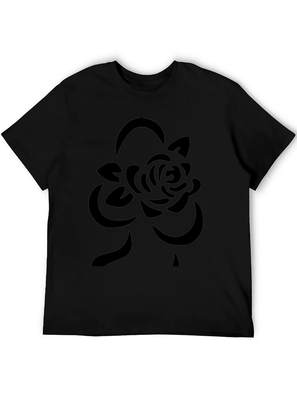 Black Rose Graphic Tee - Modern Casual Style product image 5