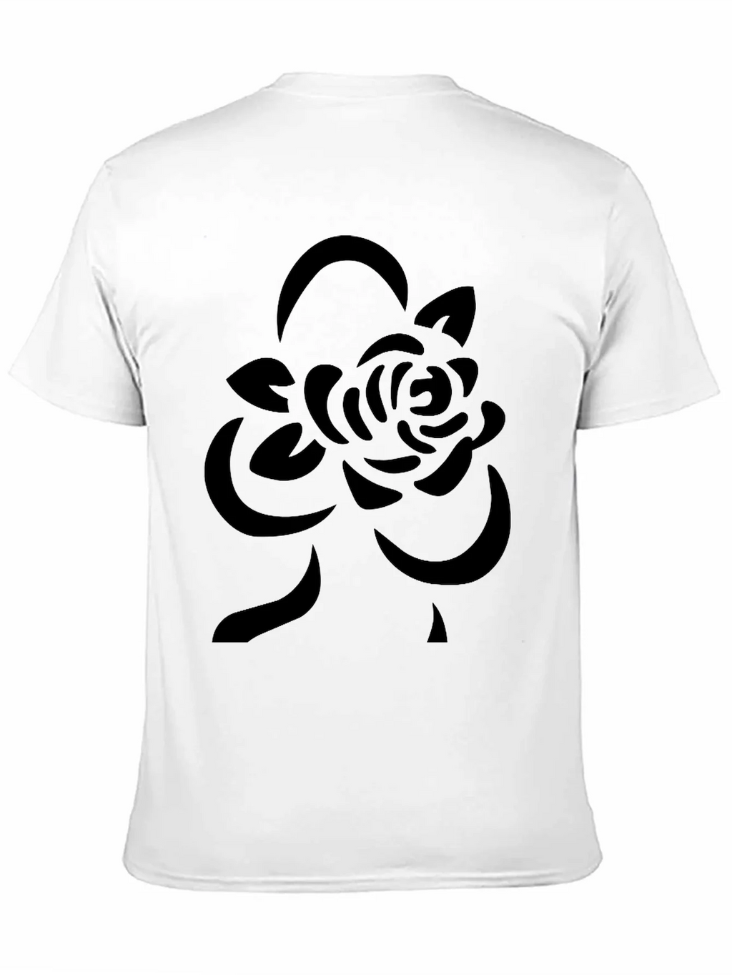 Black Rose Graphic Tee - Modern Casual Style product image 10