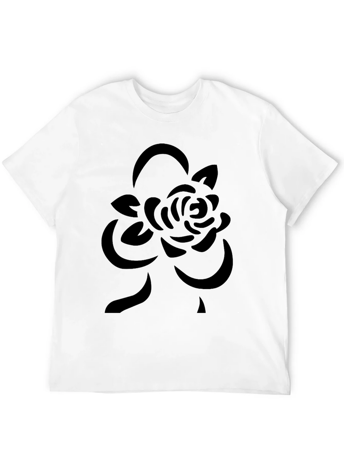 Black Rose Graphic Tee - Modern Casual Style product image 11