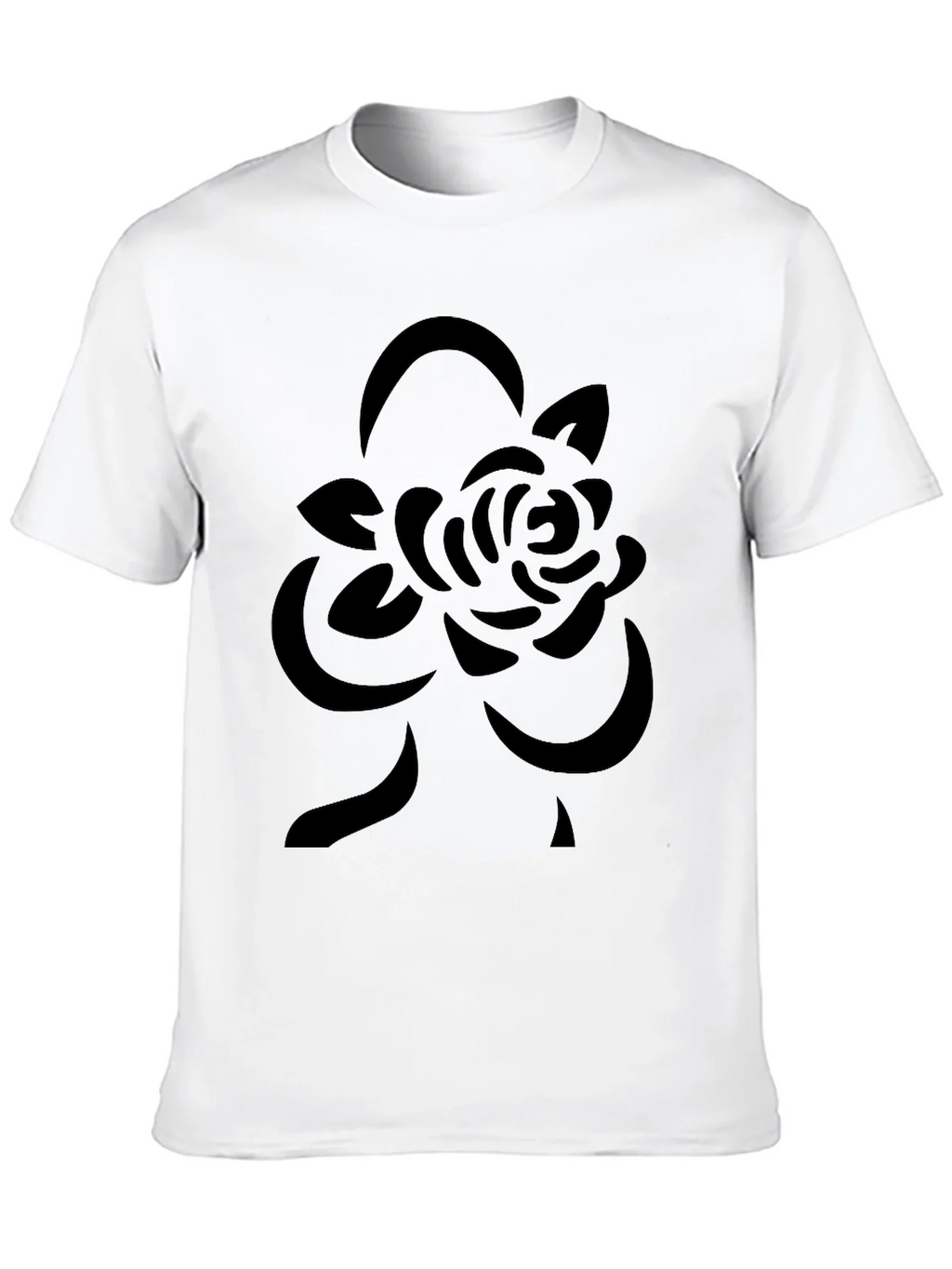 Black Rose Graphic Tee - Modern Casual Style product image 9