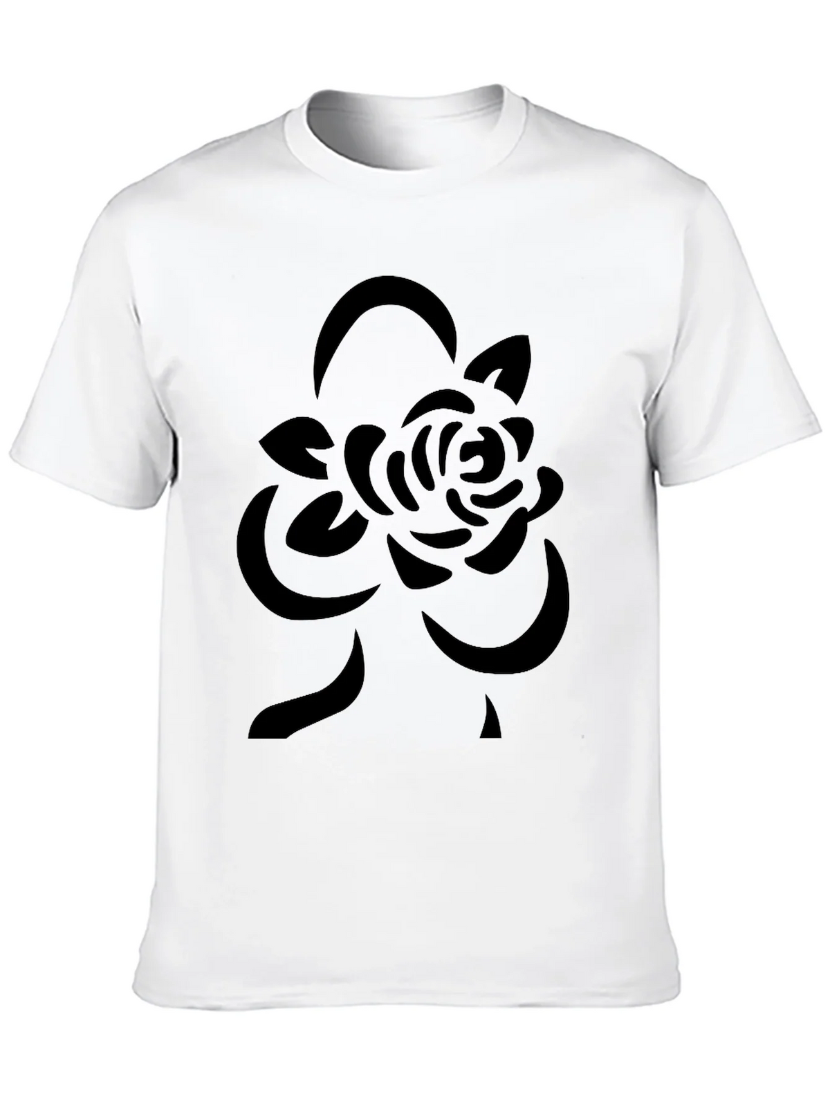 Black Rose Graphic Tee - Modern Casual Style product image 9