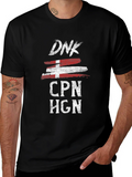 Denmark Travel Shirt DNK CPN HGN Black Cotton Tee product image 1