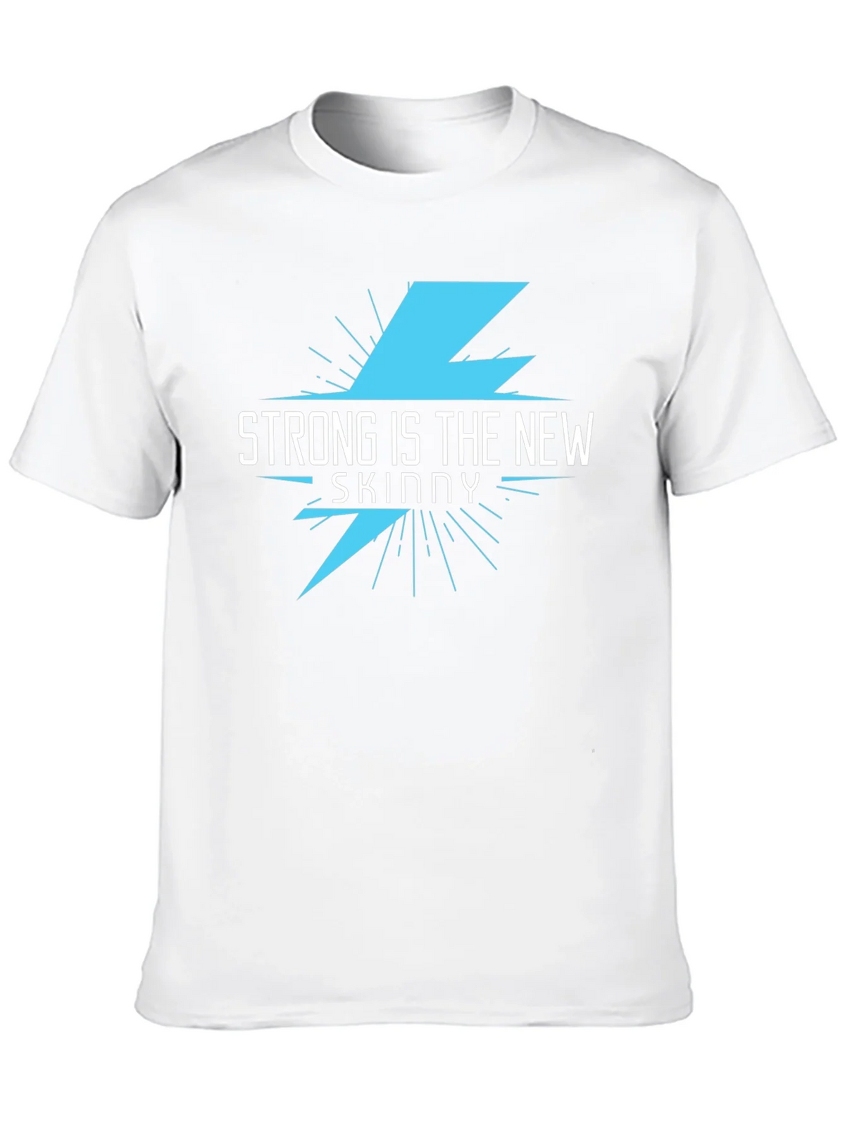 Strong Is The New Skinny Black Graphic Tee product image 9