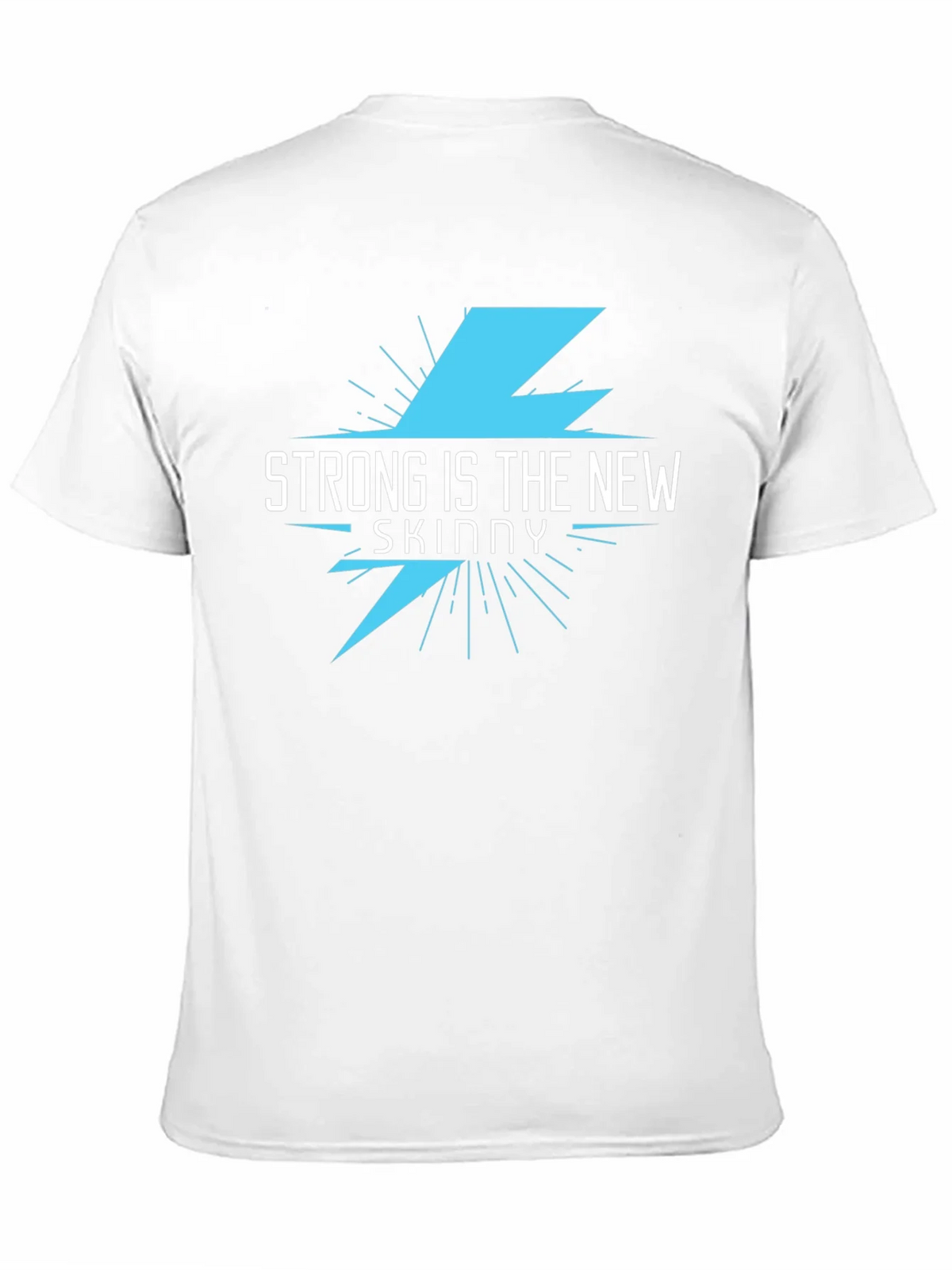 Strong Is The New Skinny Black Graphic Tee product image 10