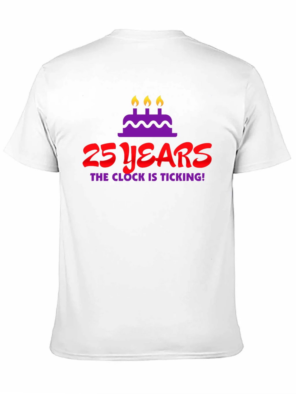 25 Years Birthday T-Shirt - The Clock Is Ticking! product image 10