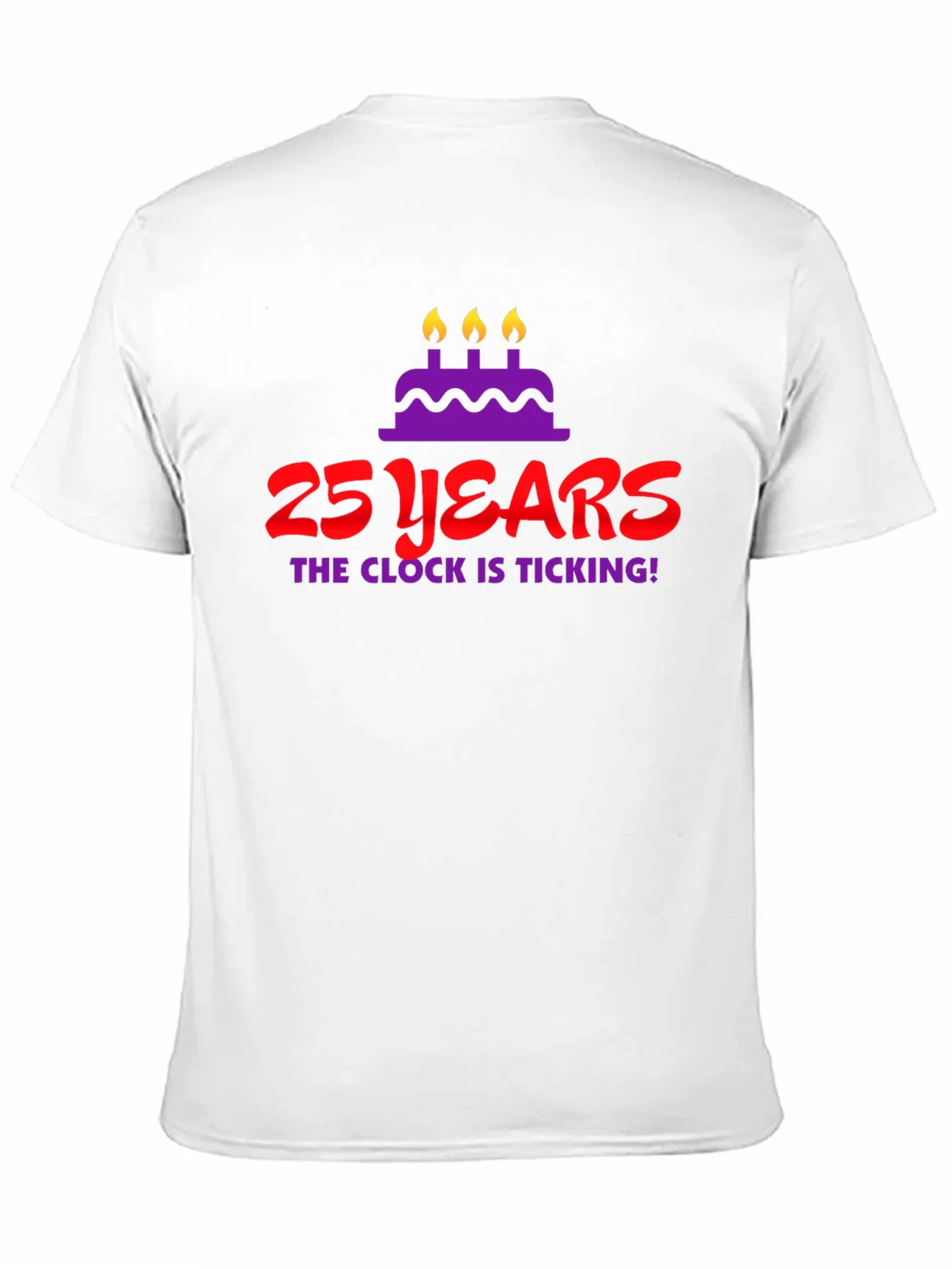 25 Years Birthday T-Shirt - The Clock Is Ticking! product image 10