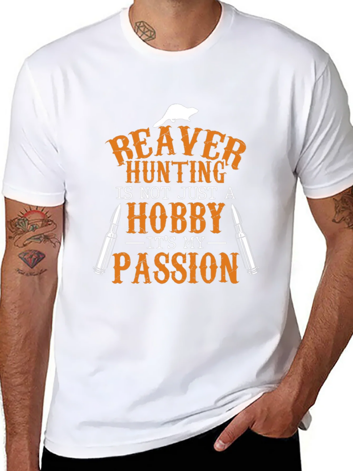 Beaver Hunting Passion T-Shirt product image 7