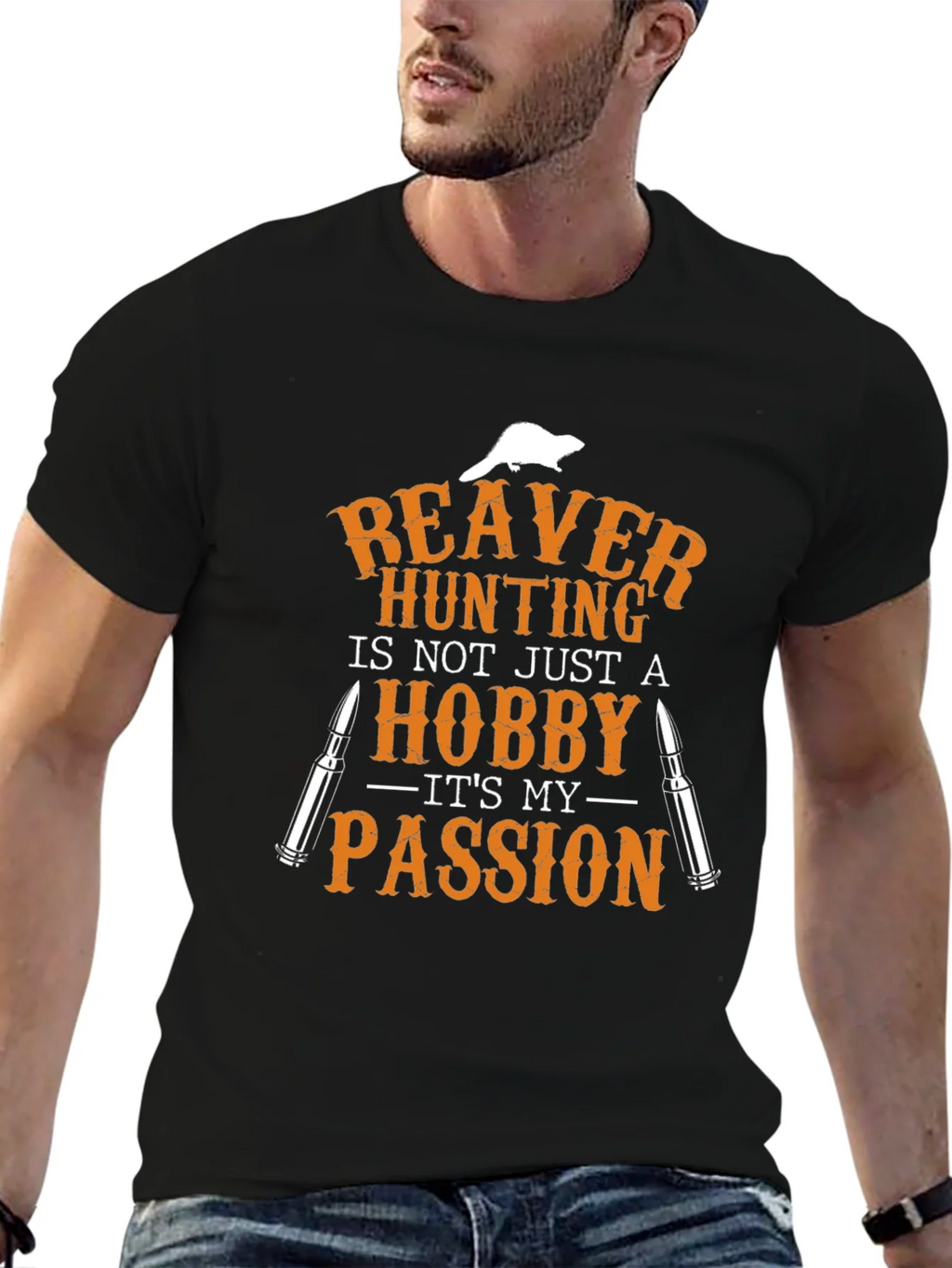 Beaver Hunting Passion T-Shirt product image 6