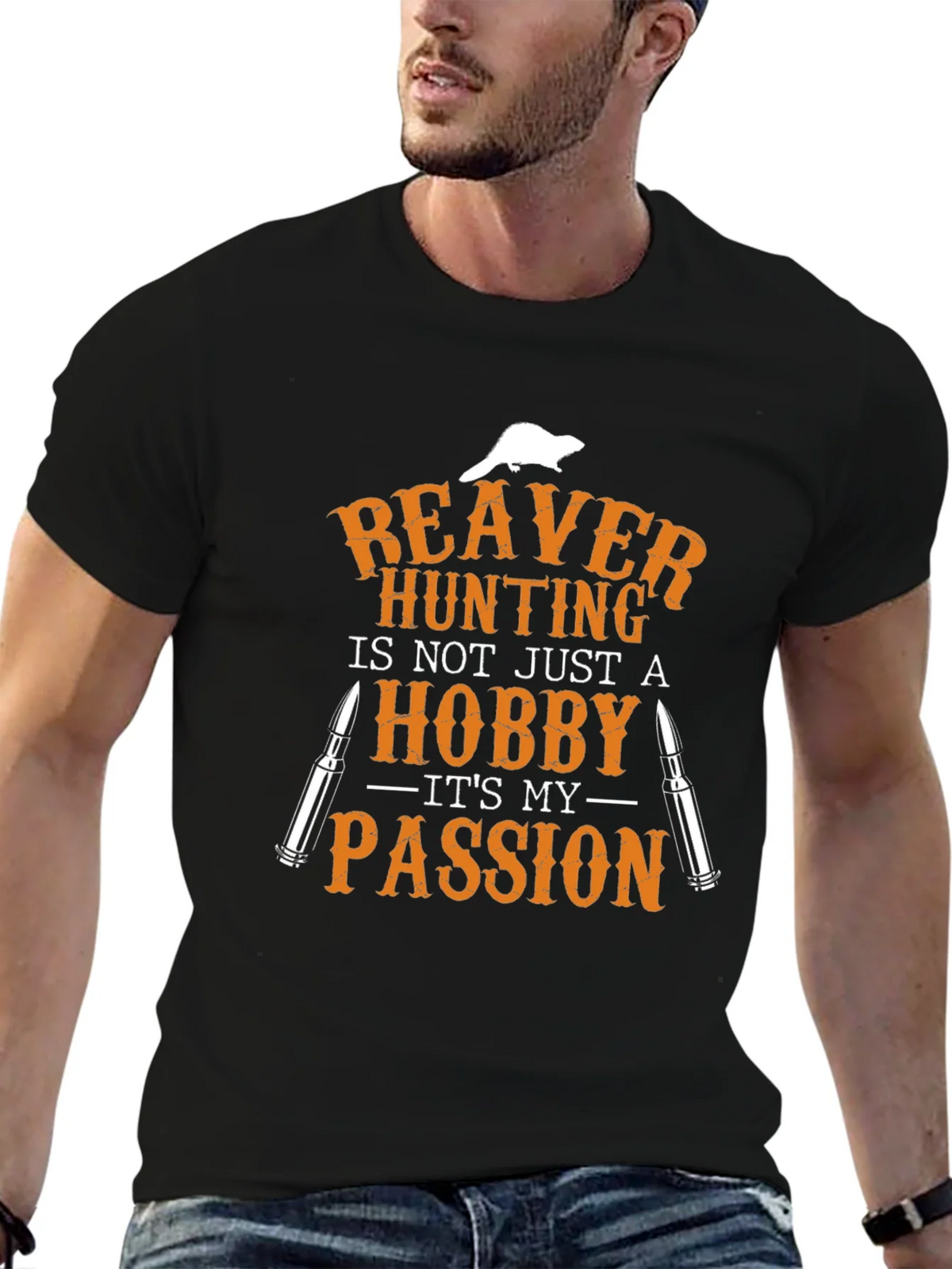 Beaver Hunting Passion T-Shirt product image 6