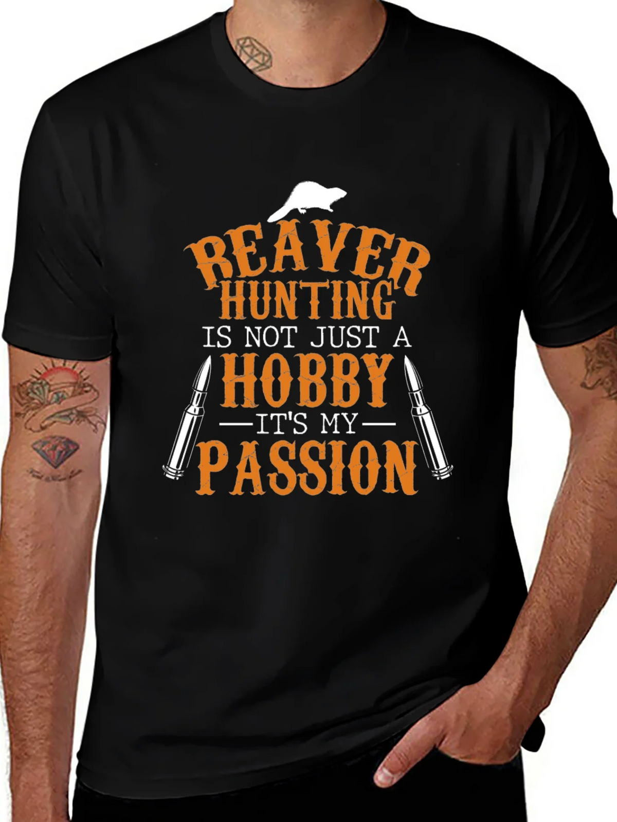 Beaver Hunting Passion T-Shirt product image 1
