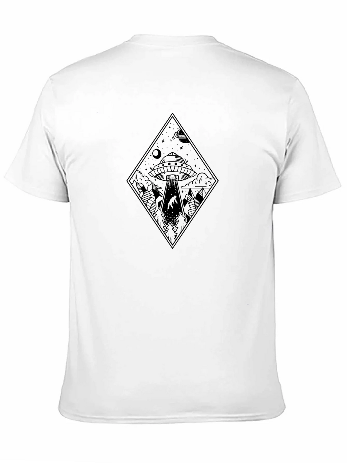 UFO Abduction Graphic Tee - Black product image 10
