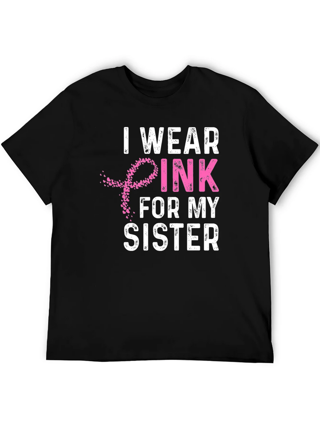 I Wear Pink For My Sister T-Shirt product image 5