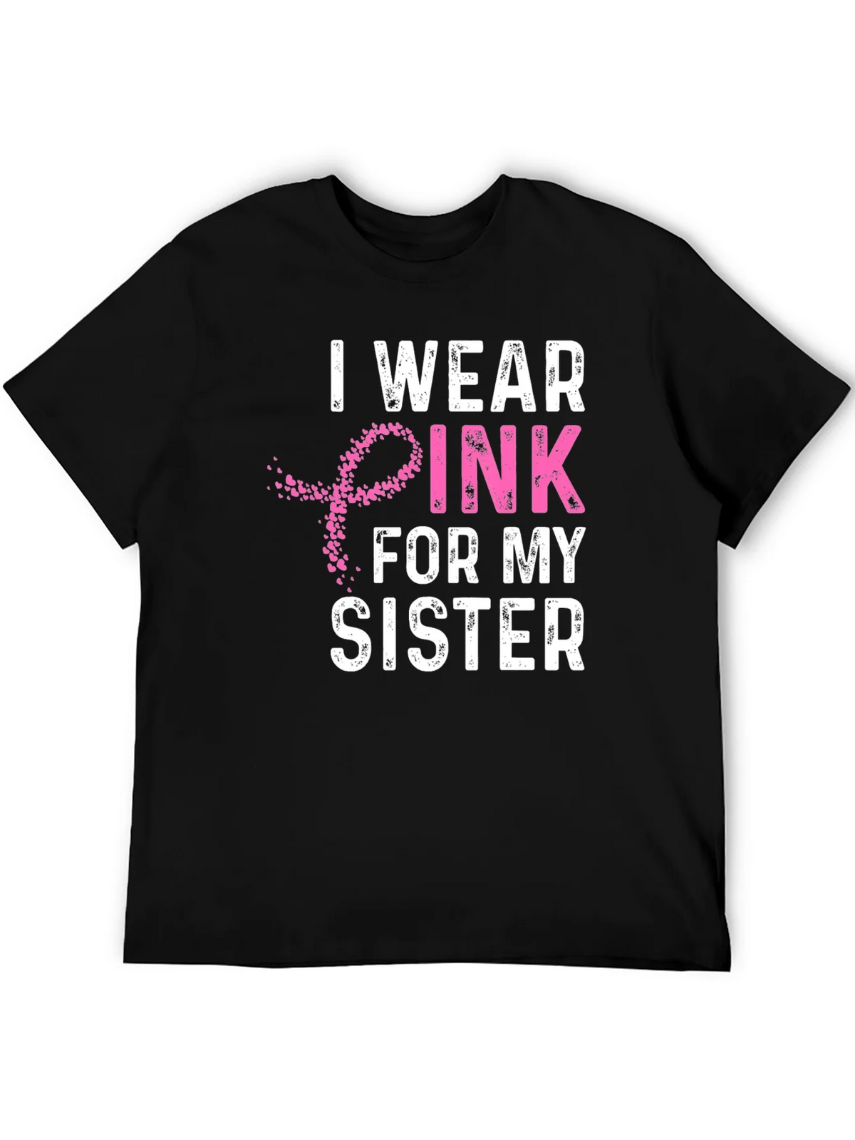 I Wear Pink For My Sister T-Shirt product image 5