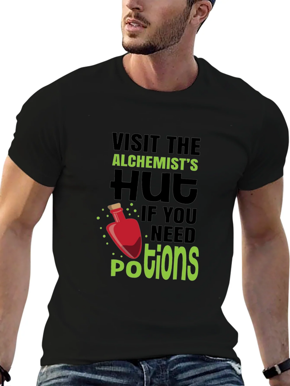 Alchemists Hut Potion T-Shirt product image 6