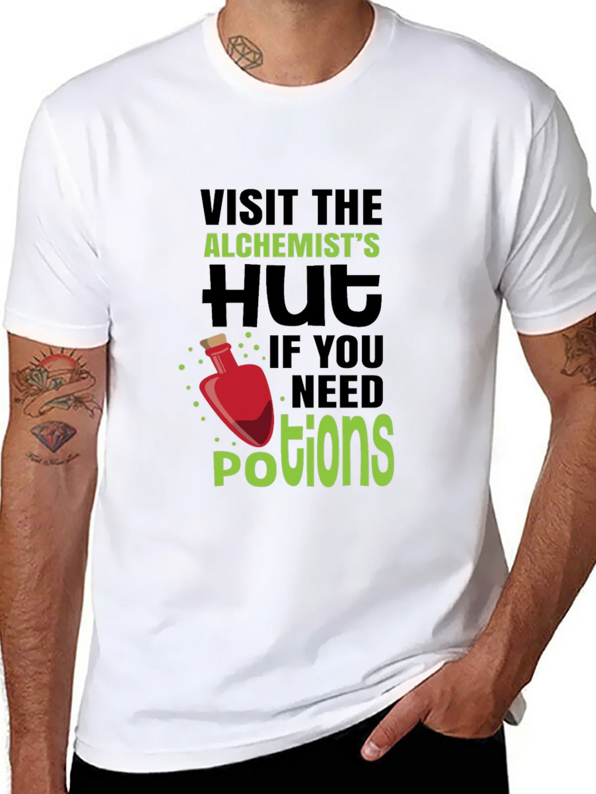 Alchemists Hut Potion T-Shirt product image 7