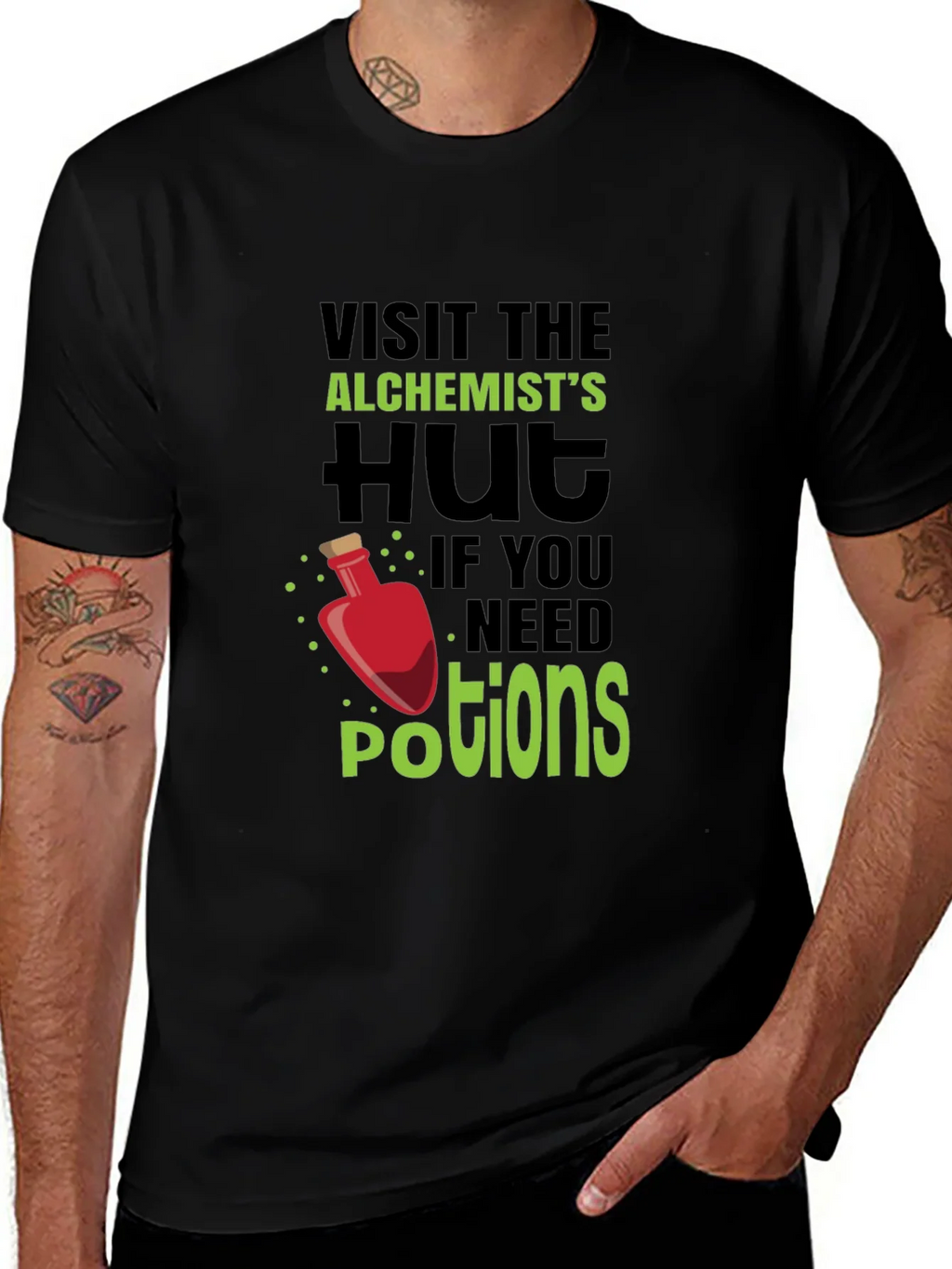 Alchemists Hut Potion T-Shirt product image 1