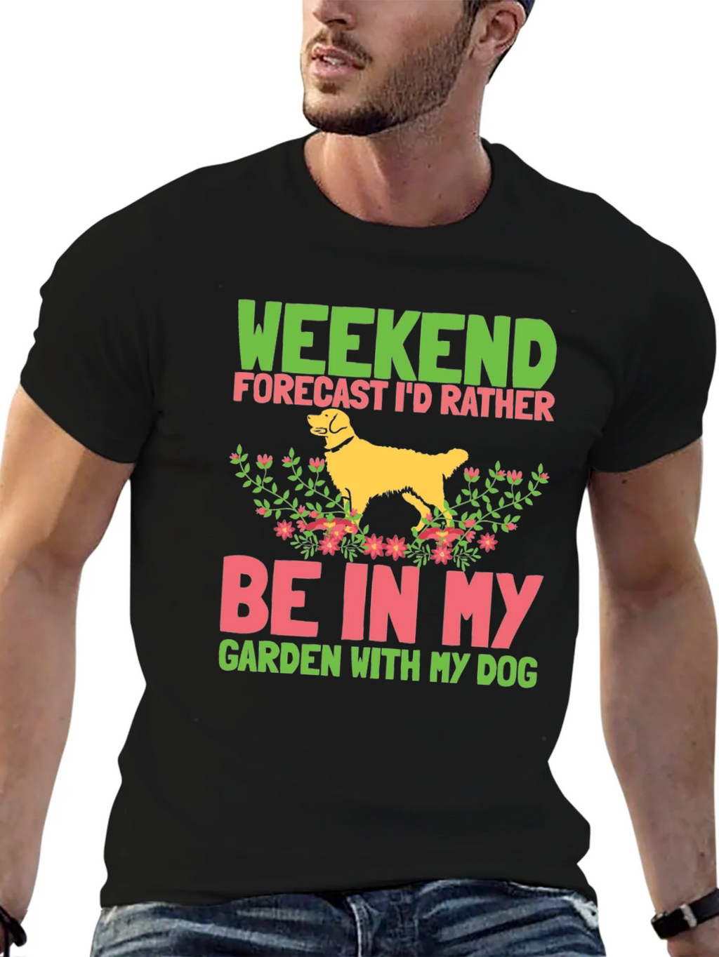 Weekend Dog Garden T-Shirt product image 4