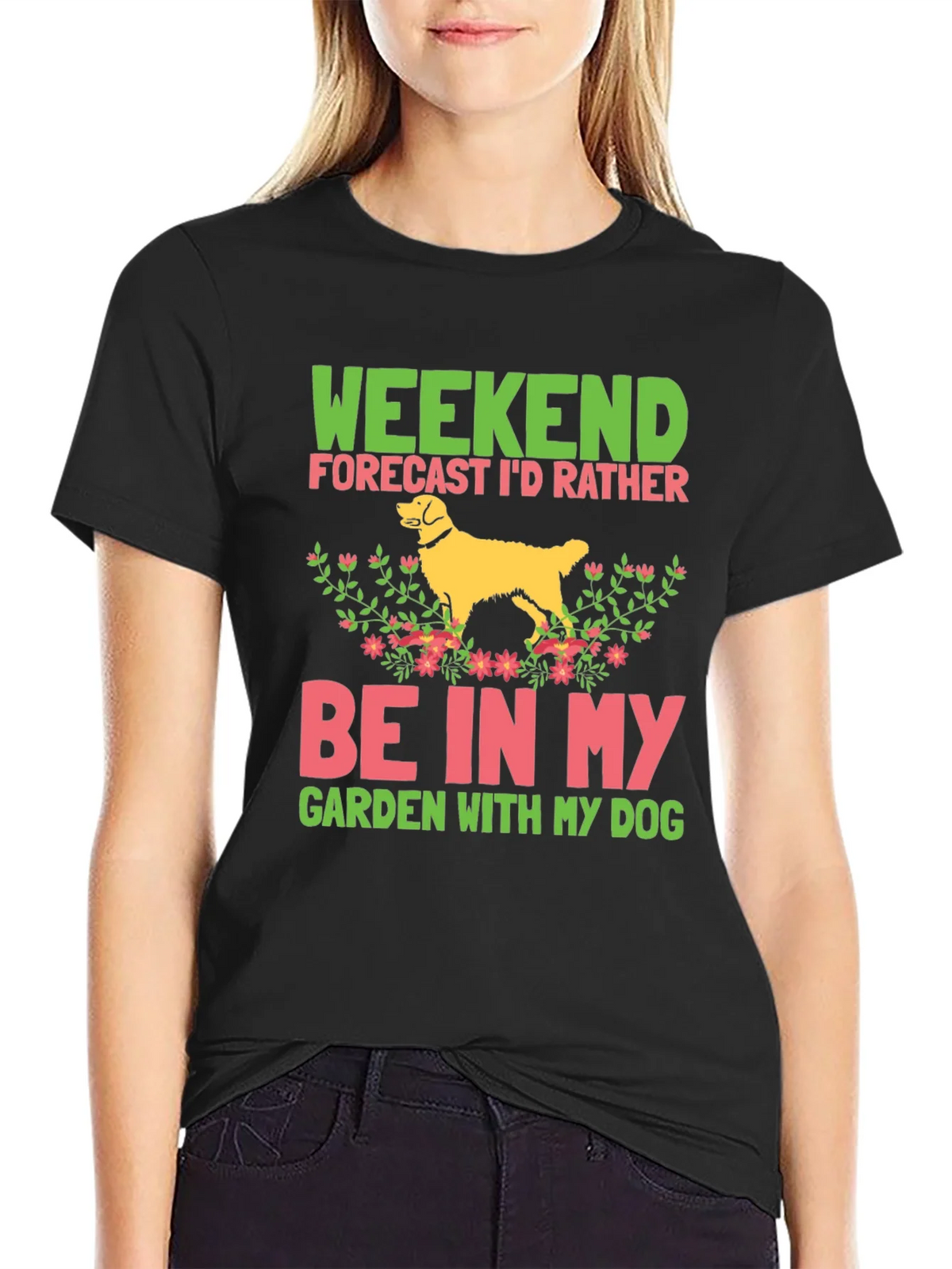 Weekend Dog Garden T-Shirt product image 1