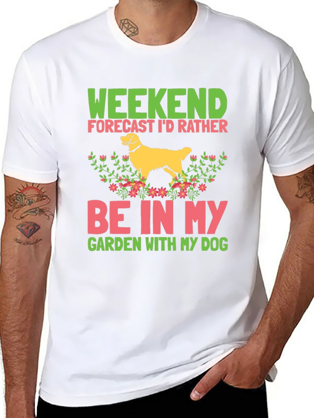 Weekend Dog Garden T-Shirt product image 5