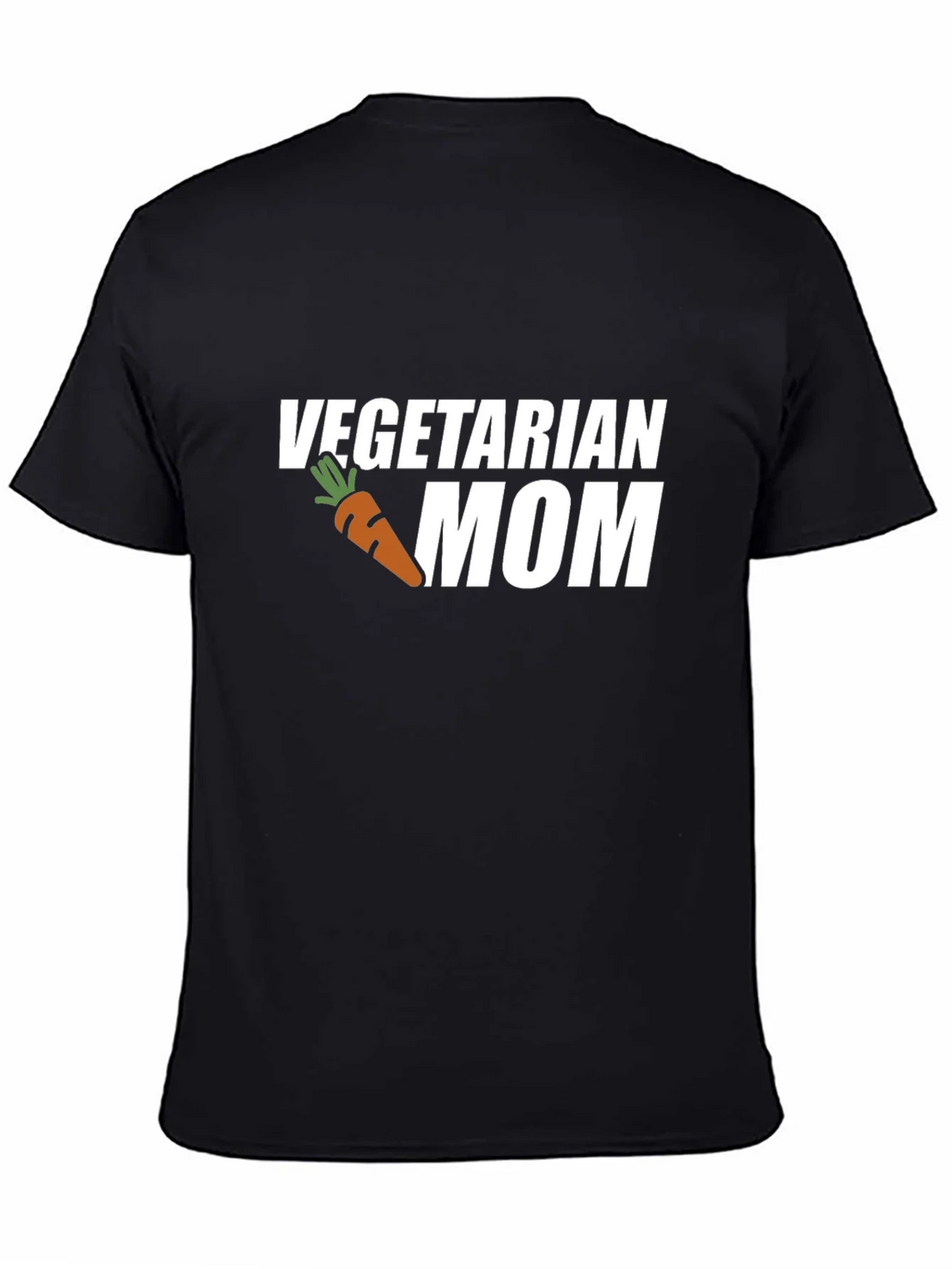 Vegetarian Mom T-Shirt: Carrot Graphic Tee product image 4