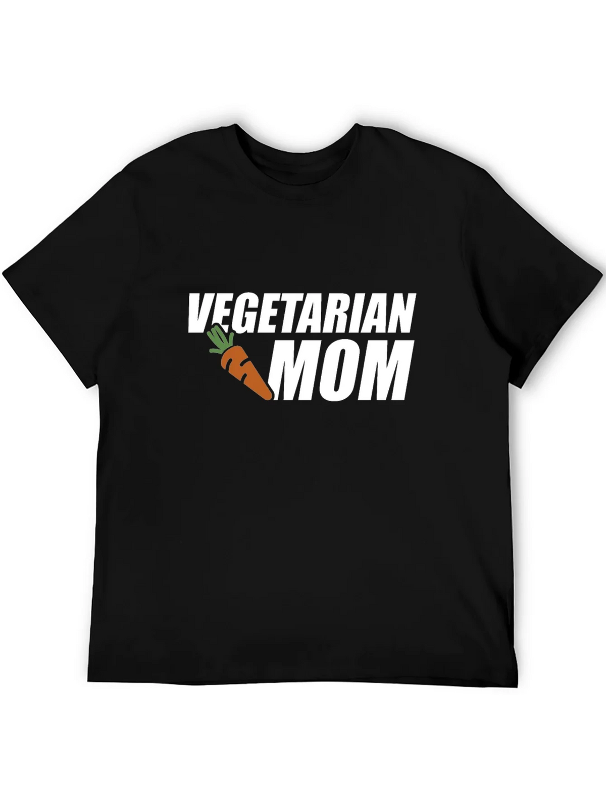 Vegetarian Mom T-Shirt: Carrot Graphic Tee product image 5