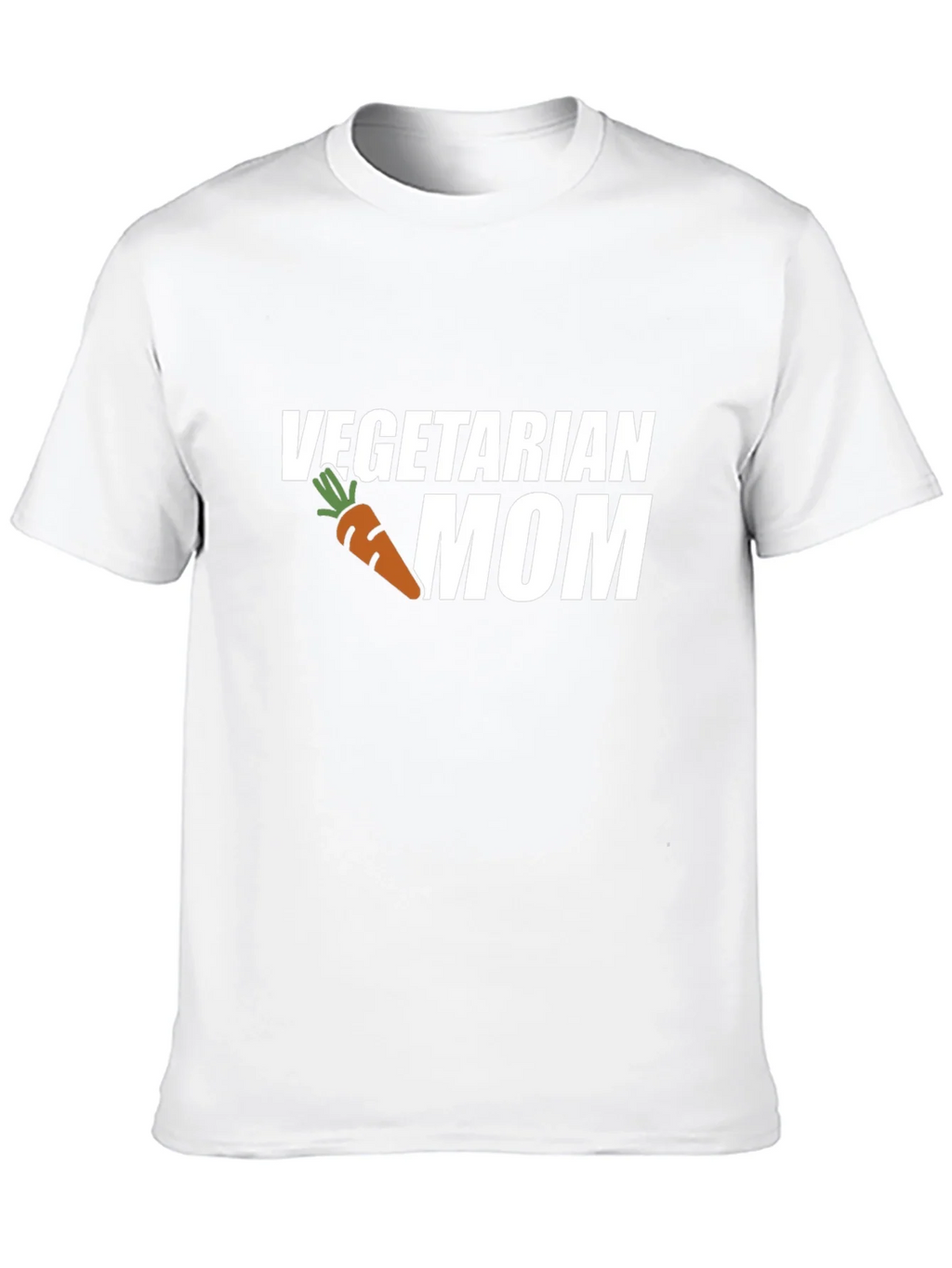 Vegetarian Mom T-Shirt: Carrot Graphic Tee product image 9