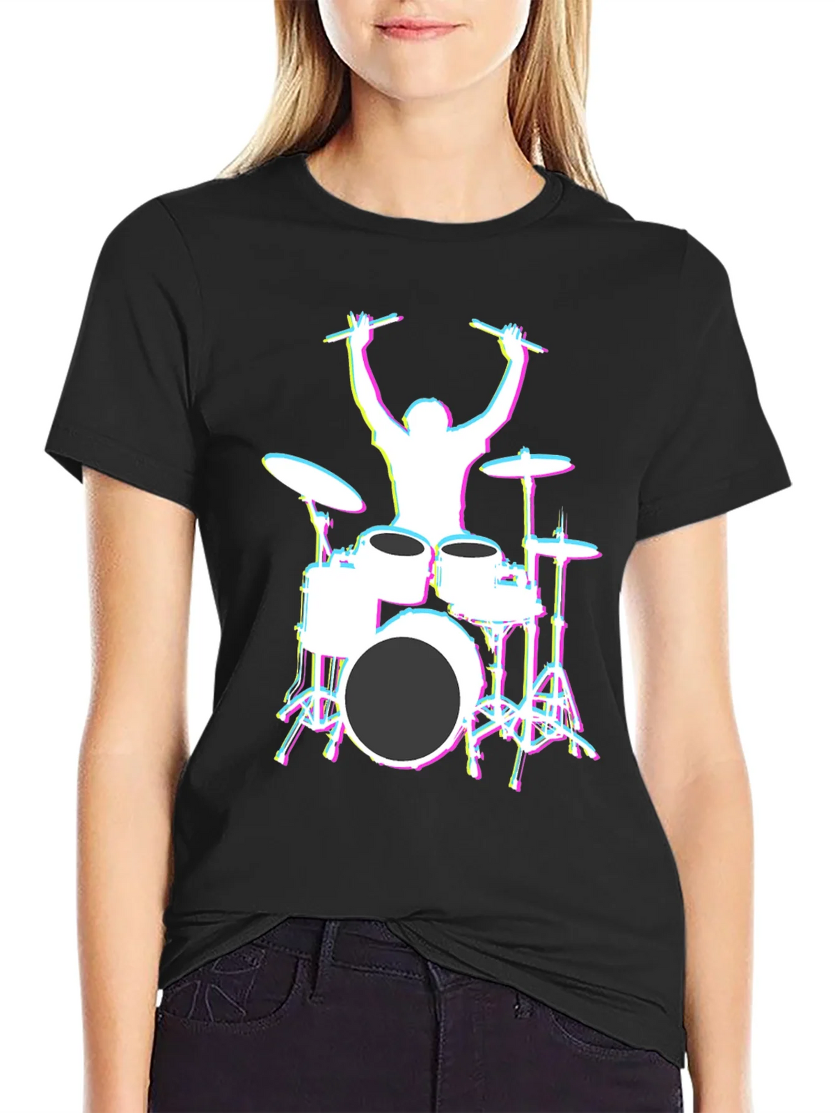 Drummer Graphic T-Shirt product image 2