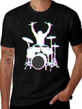 Drummer Graphic T-Shirt product image 1