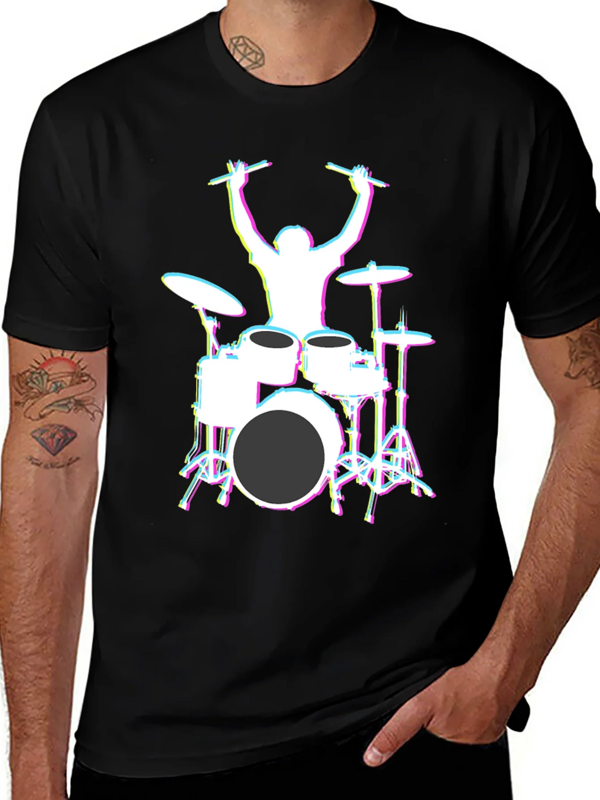 Drummer Graphic T-Shirt product image 1