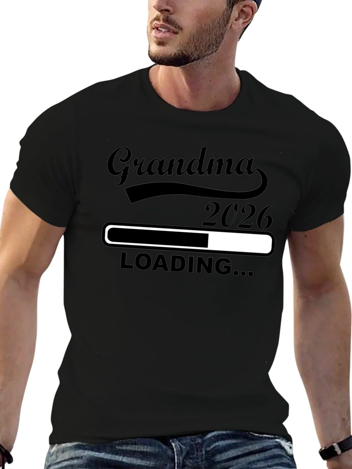 Grandma 2026 Loading T-Shirt - Expecting Announcement Tee product image 6