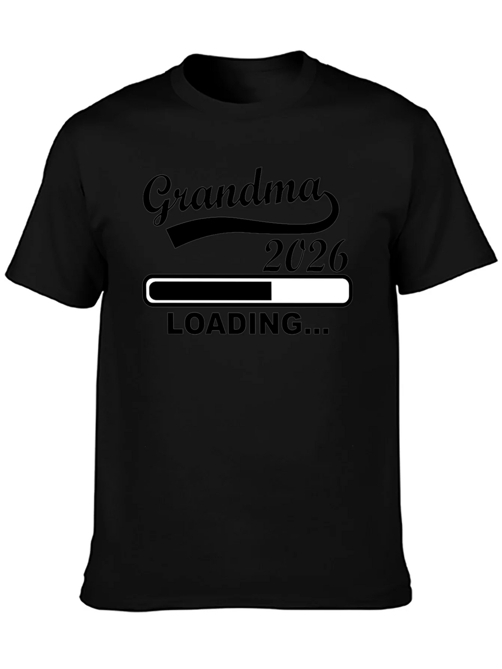 Grandma 2026 Loading T-Shirt - Expecting Announcement Tee product image 3
